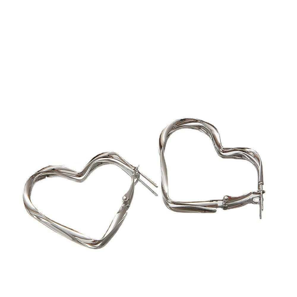 Hollow out love Earrings