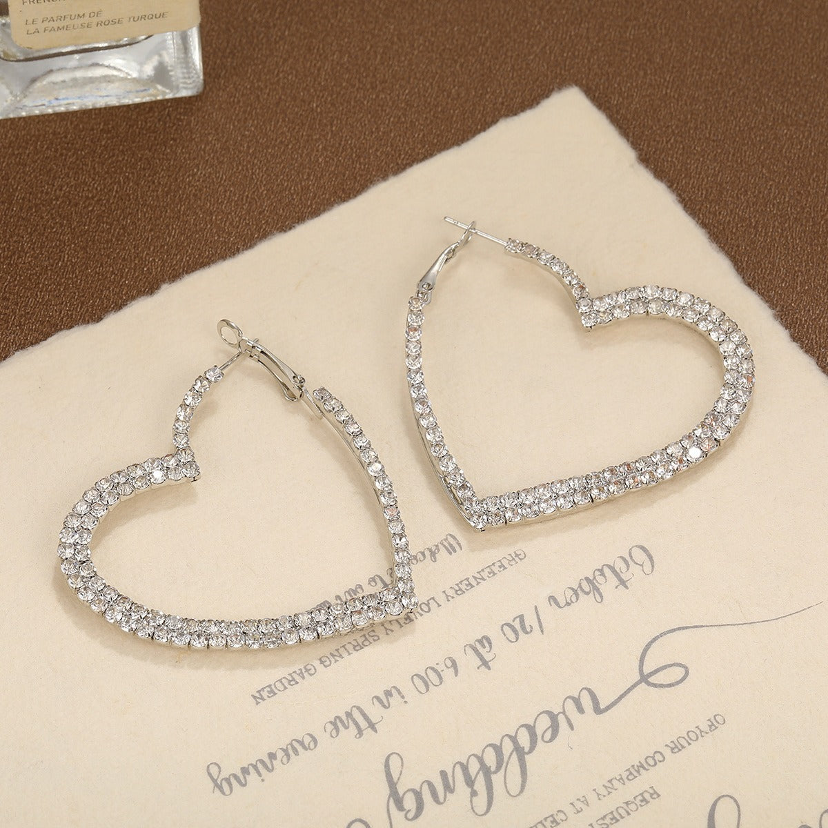 Hollow out love Earrings